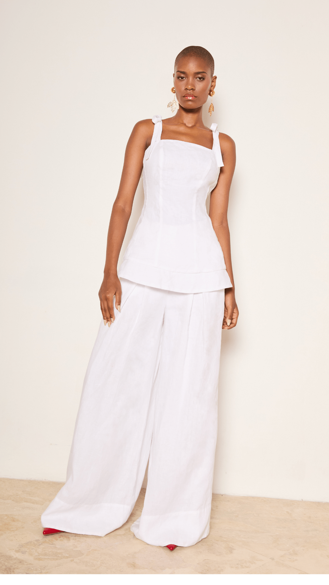 Cotton Poplin Shift Top