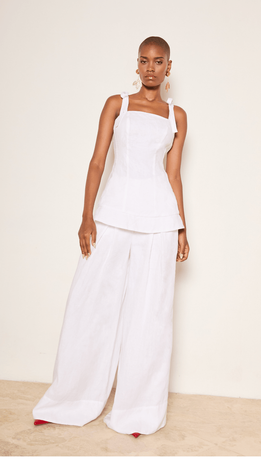 Cotton Poplin Shift Top