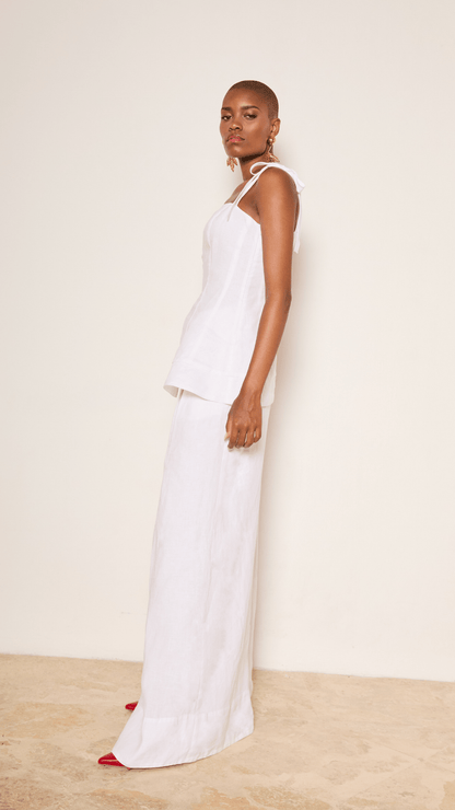 Cotton Poplin Shift Top 