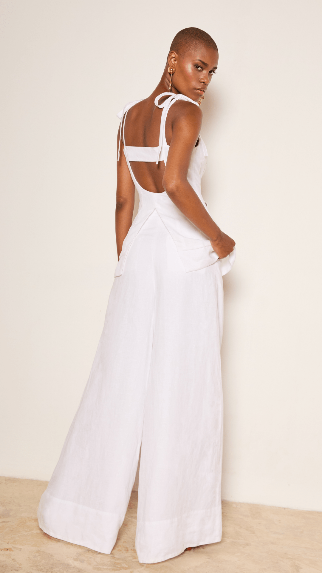 Cotton Poplin Shift Top 