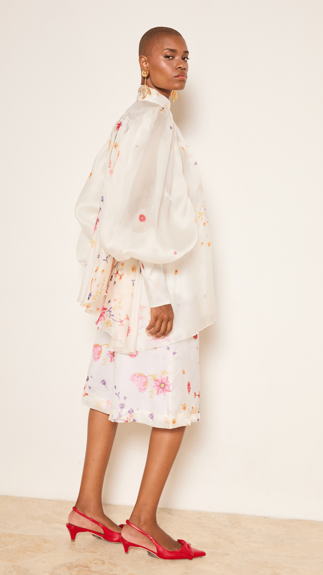 Silk Organza Top