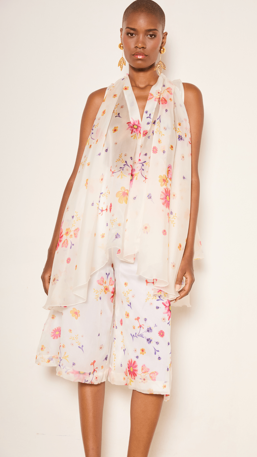 Cotton Poplin Shift Top 