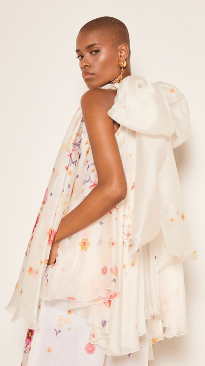 
Flora Silk Organza Culottes