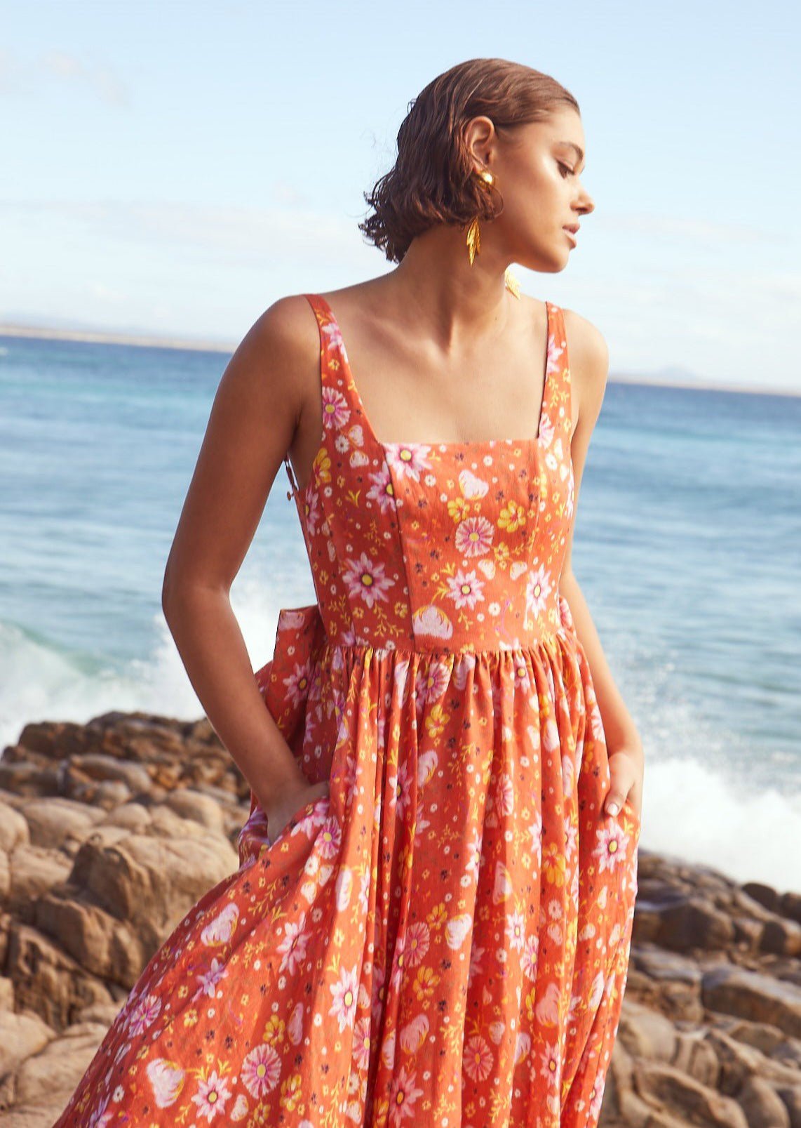 Orange Gown